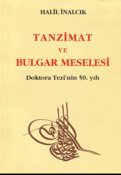 Tanzimat ve Bulgar Meselesi